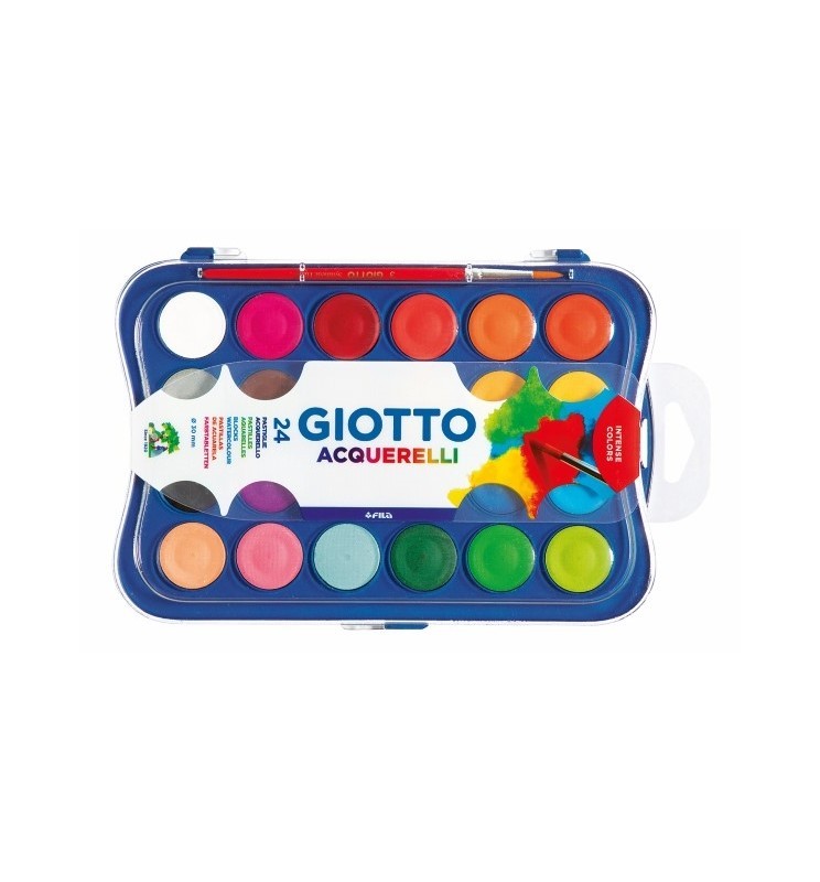 ACQUARELLI 24 COLORI GIOTTO