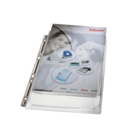 BUSTE FORATE ESPAND.A4 PVC PZ.10   ALTA CAPACITA' ESSELTE