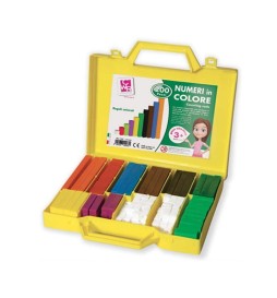 REGOLI COLORATI 200PZ NUMERI IN COLORE