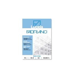 BLOCCO LUCIDO A4 10ff FABRIANO      ALBUM CARTA LUCIDA