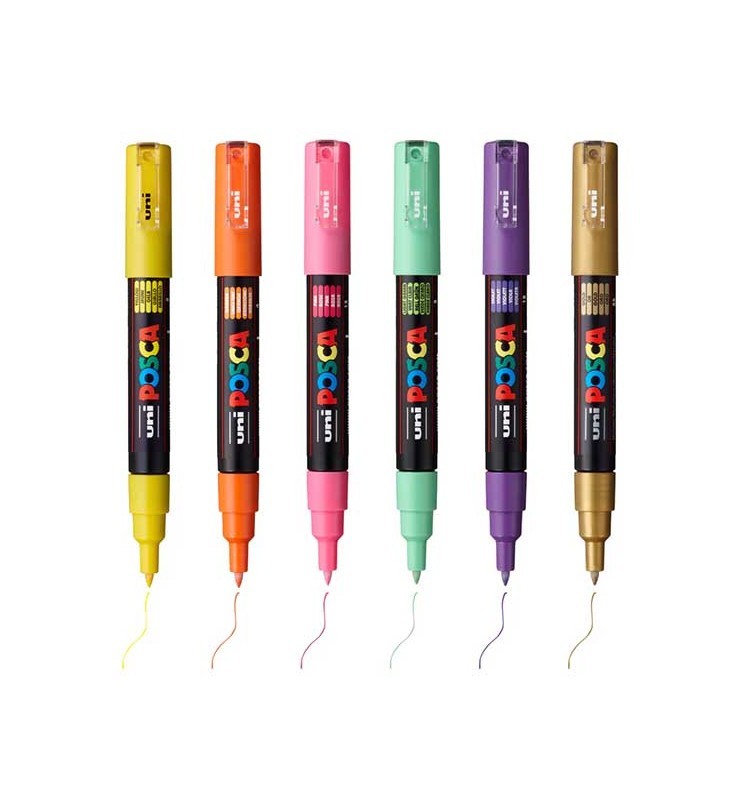 MARKER UNIPOSCA EXTRA FINE PC1M UNI MITSUBISHI