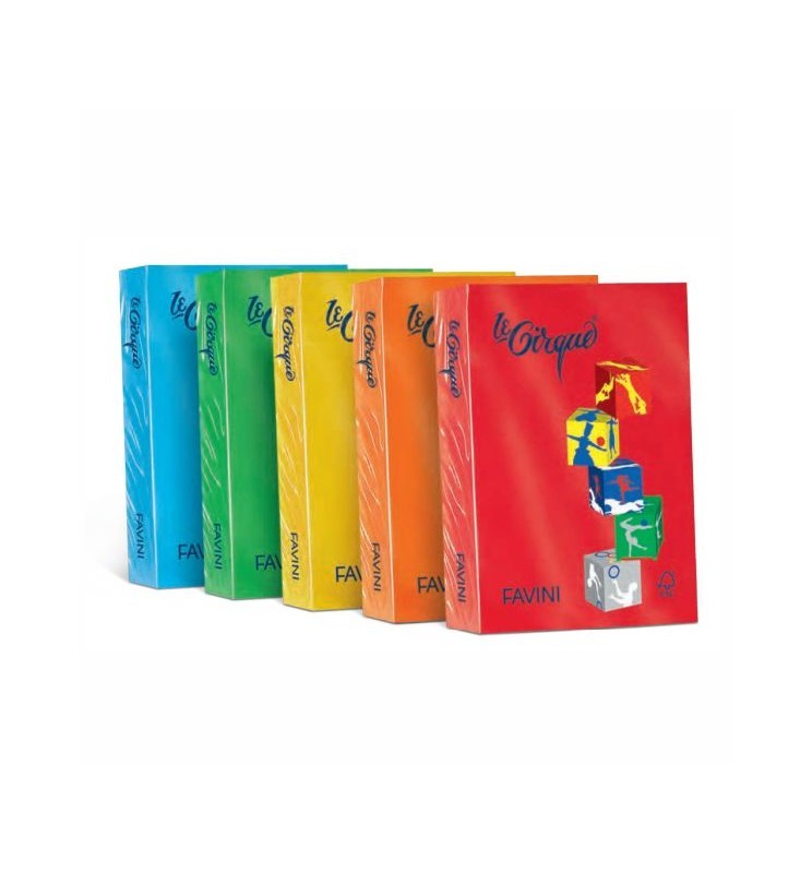 CARTA COLORATA FORTE A3 80G 500F    MONOCOLORE LE CIRQUE FAVINI