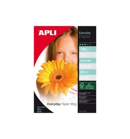 CARTA FOTOGRAFICA EVERYDAY A4 180g  20FF APLI