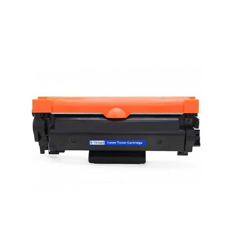 BROTHER TN2420 TONER NERO COMP. 3K-SENZA CHIP-(FUNZ.CON CHIP