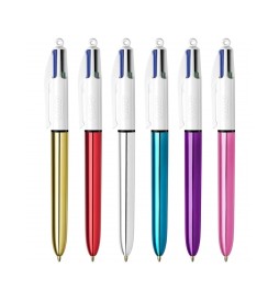 PENNA 4 COLORI SHINE BIC assortite