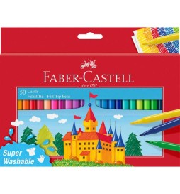 Pennarelli superlavabili 50pz Faber-Castell