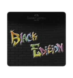 Pastelli Black Edition 24pz metallo Faber-Castell