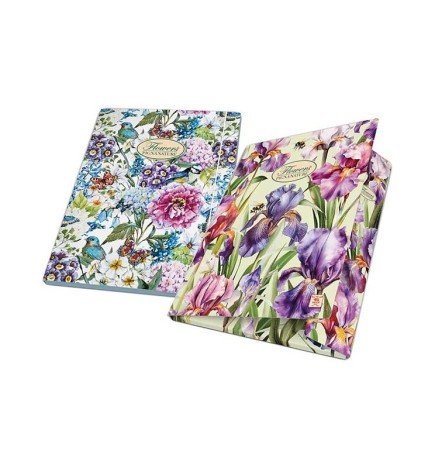 CARTELLA 3L CON ELASTICO 26X35 1,2d NATURE FLOWERS PIGNA