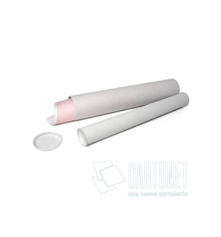 TUBO CARTONE PORTADISEGNI CM.74