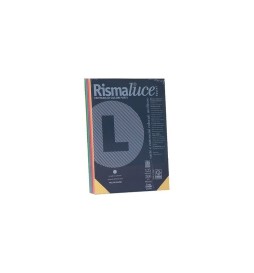 CARTONCINO COLORATO FORTE A4 200G   125F ASSORTITO RISMALUCE FAVINI