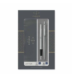 GIFT SET DUO JOTTER STEEL CT SFERA M + STILO M PARKER