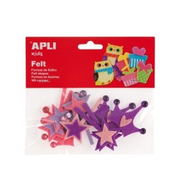 FELTRO FORME PRINCIPESSE PZ.12 APLI