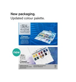 WN COTMAN - SET  POCKET PLUS  12 1/2 GODET, 1 PENNELLO