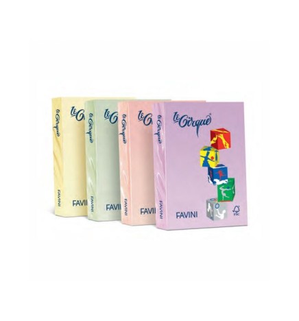 CARTA COLORATA TENUE A4 80G 500F    MONOCOLORE LE CIRQUE FAVINI