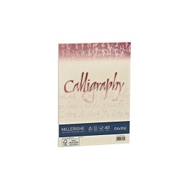 CARTONCINO MILLERIGHE A4 200G 50F   MONOCOLORE CALLIGRAPHY FAVINI