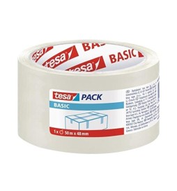 NASTRO IMBALLO mm50X50m TRASPARENTE TESA