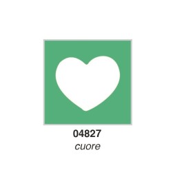 FUSTELLA MAXI MM.25 CUORE