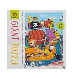 GIANT PUZZLE 48 PCS La nave dei pirati