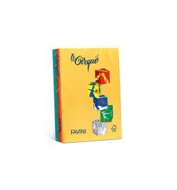 CARTA COLORATA FORTE A4 80G 500F    ASSORTITA LE CIRQUE FAVINI