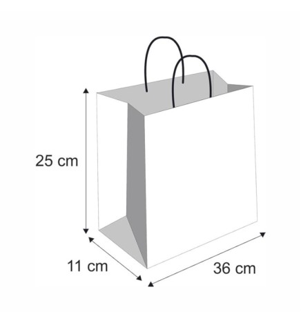BUSTA MANICO T.UNITA 26X35x11      SHOPPER BUSTE REGALO