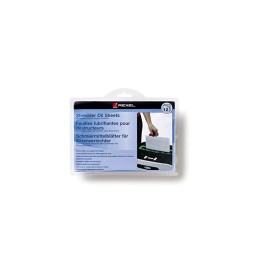 Fogli lubrificanti 12pz per distruggidocumenti