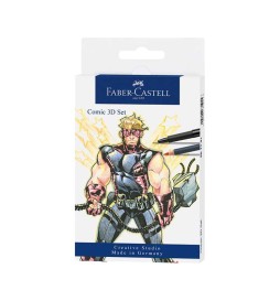 Pitt Artist Pen Comic set 11 pezzi