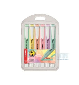 EVIDENZIATORE SWING COOL PASTEL 6pz ASS STABILO