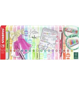 EVIDENZIATORE SWING COOL 18pz DESKSET STABILO