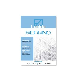 BLOCCO LUCIDO A3 10ff  FABRIANO     ALBUM CARTA LUCIDA
