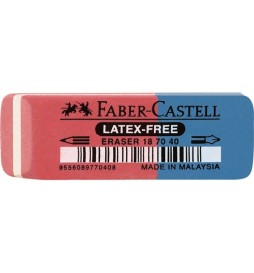 GOMMA 7070-40 ROSSA BLU FABER-CASTELL