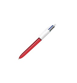 PENNA 4 COLORI SHINE FUSTO ROSSO    BIC