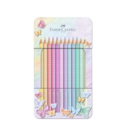 PASTELLI SPARKLE PASTEL A 12 SET METALLO FABER-CASTELL