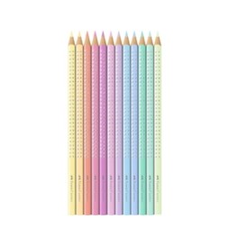 PASTELLI SPARKLE PASTEL A 12 SET METALLO FABER-CASTELL