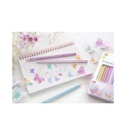 PASTELLI SPARKLE PASTEL A 12 SET METALLO FABER-CASTELL