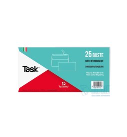 BUSTA BIANCA 11X23 STRIP PZ.25 TQ  BUSTE TOP QUALITY