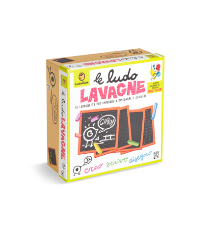 GIOCHI MONTESSORI La ludolavagna LUDATTICA