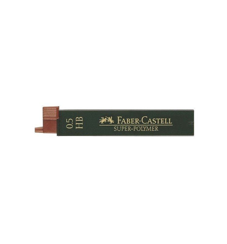 MINE SUPER-POLYMER 0,5 12pz FABER-CASTELL