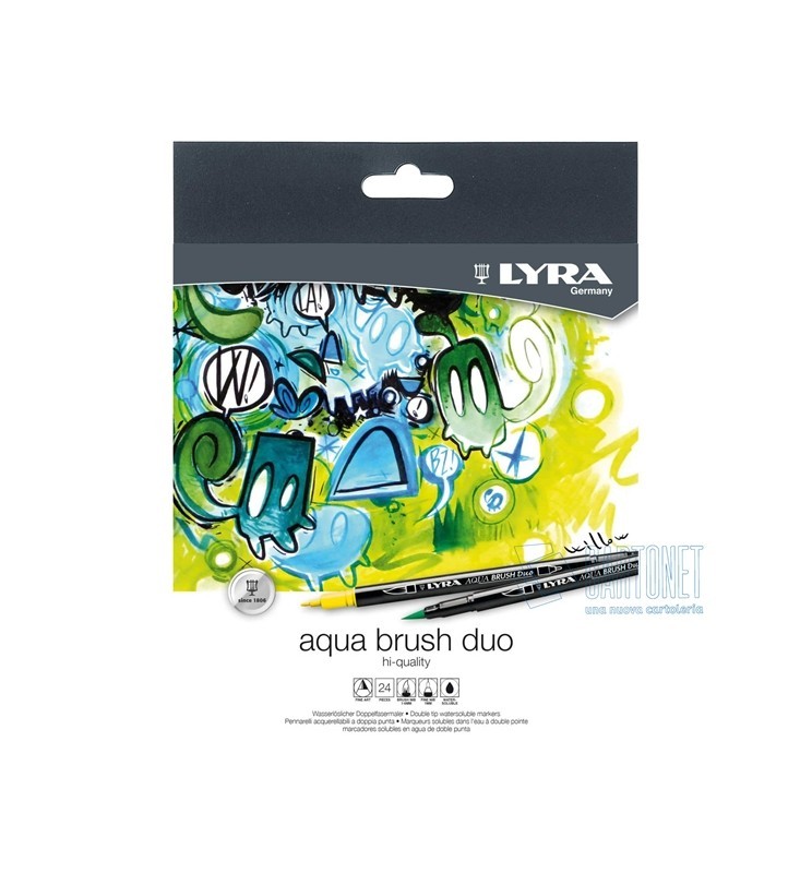 LYRA AQUA BRUSH DUO PZ.24 ASS.