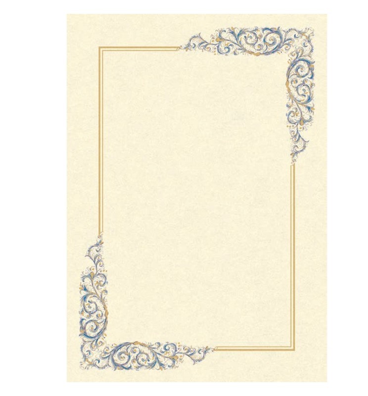 DIPLOMA PERGAMENA A4 10FF 160gr    VENEZIA 6281