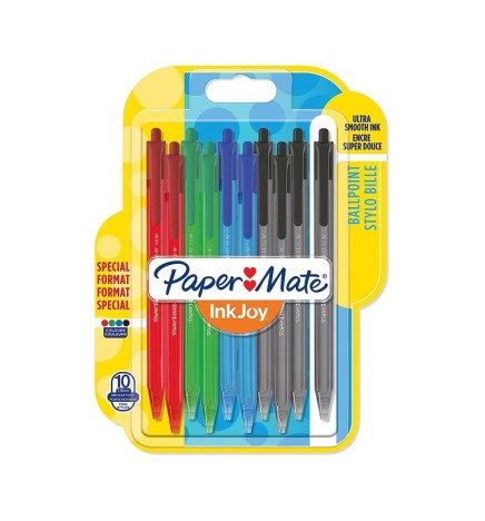 PENNA INKJOY 100RT 8+2pz PAPERMATE