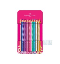 PASTELLI SPARKLE A 12 SET METALLO FABER-CASTELL