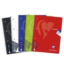 MAXI SPIRALATO C/FORI 80f 90g CLAIREFONTAINE